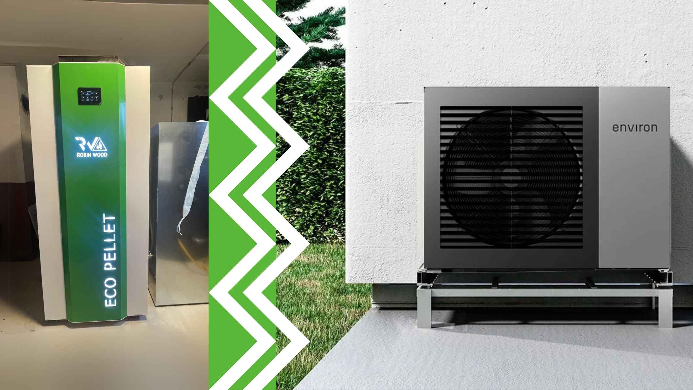 Pellet vs. Wärmepumpe