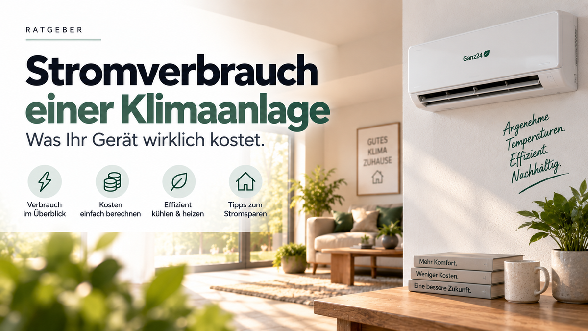 Stromverbrauch einer Klimaanlage: Was Ihr Gerät wirklich kostet