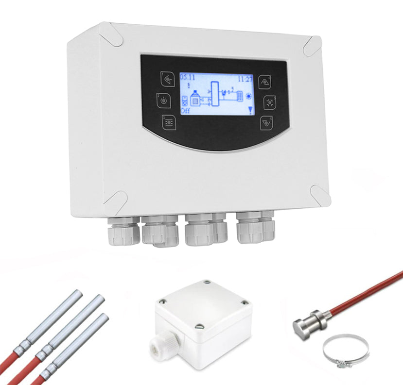 Clima600 inBox Witterungsgeführte Heizungssteuerung mit Fühlerset