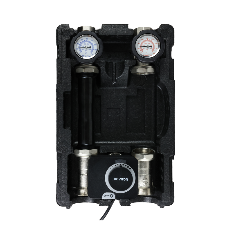 ProfiMix Heizkreispumpengruppe mit Drei-Wege-Mischer, Environ END05 Stellmotor, ohne Pumpe