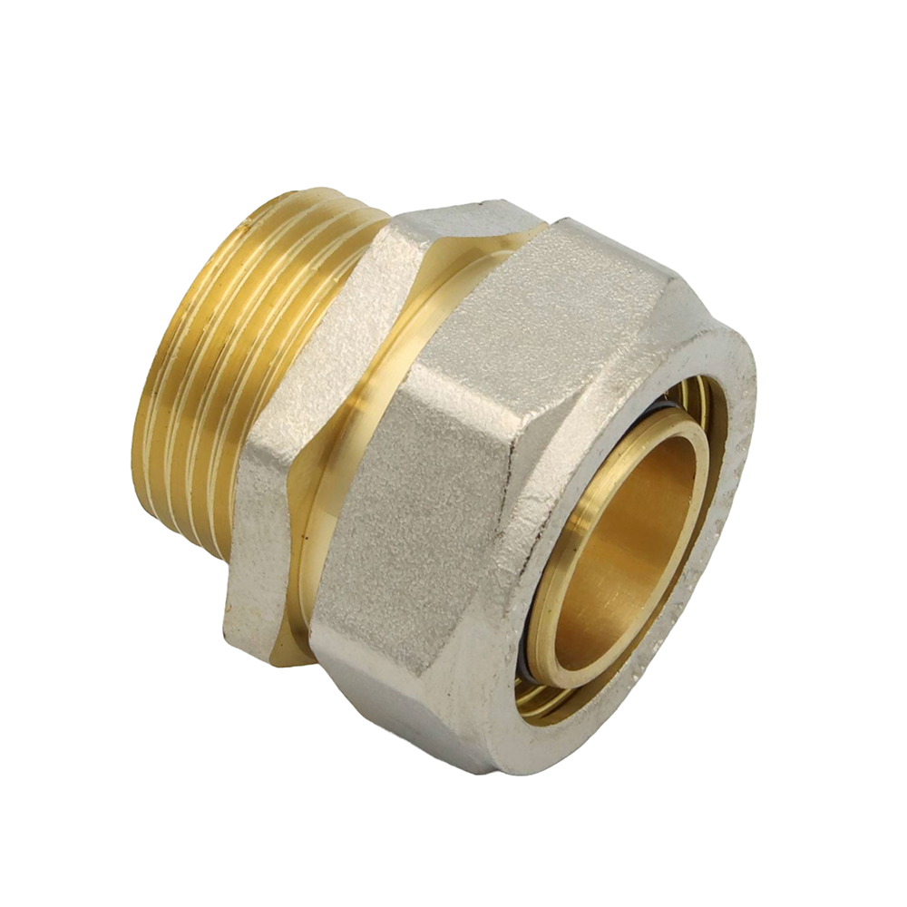 Schraubfitting-Übergang mit Außengewinde - 16 x 2,0 mm - 1/2'' für Alu-Mehrschicht-Verbundrohr