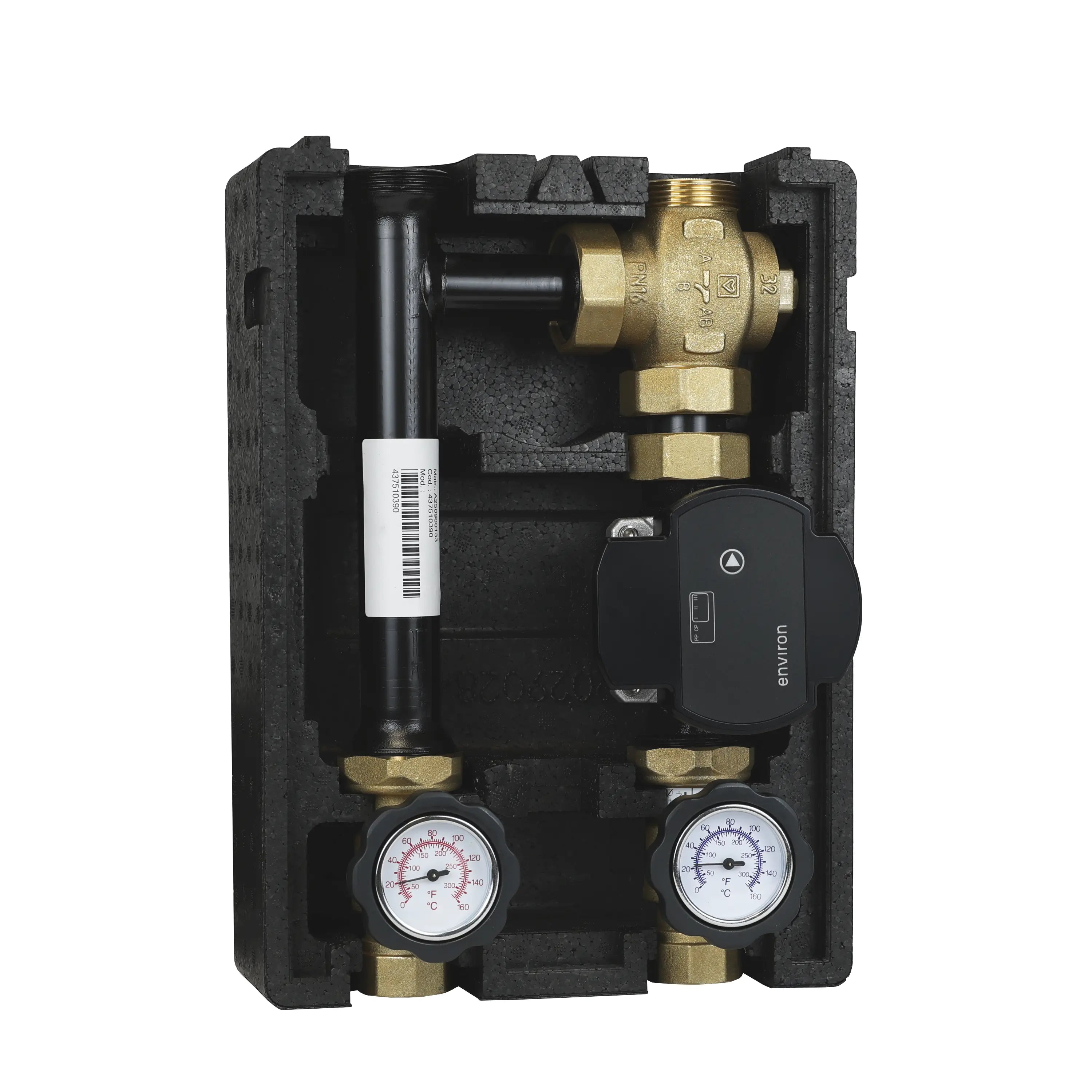 Thermoreflux X Rücklaufanhebung mit Festwertthermostat 60°C mit Environ Ecostar II 25/6