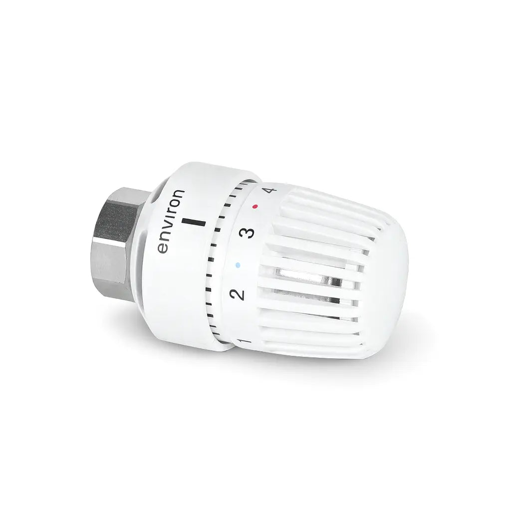 Thermostatkopf Universal 7-28°C 1-5, Flüssig-Fühler M30 x 1,5 weiß mit Nullstellung 1011465