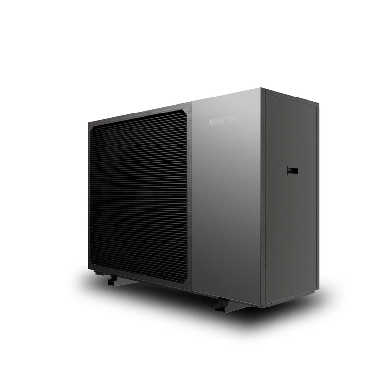 environ EcoPro R290 16 kW Monoblock-Wärmepumpe – Seitenansicht