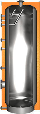 Edelstahl Pufferspeicher - JEPS 1500 L