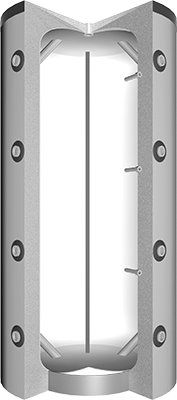 Pufferspeicher ohne Wärmetauscher hohe Bauart (JPSH)