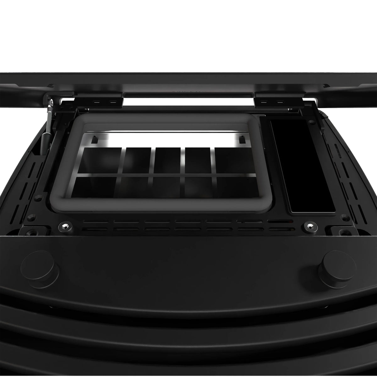 AquaFlame Linea 15 Samt-Schwarz – wasserführender Pelletofen 15 kW