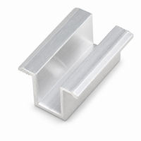 Aluminium Mittelklemme universal für 30-50mm Module