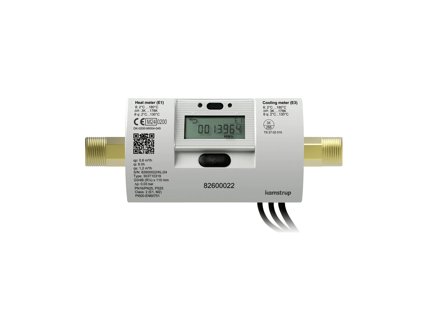 Wärmemengenzähler Multical 303 Qn 0,6 / 1,5 / 2,5