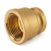 Messing-Gewindefitting Reduziermuffe IG x IG – 1/2" bis 1"