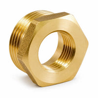 Messing-Gewindefitting Reduzierstück AG x IG – 1/4" bis 1"