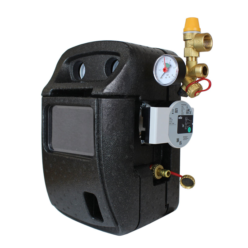 Tsol Zweistrang Solarstation 2–12 l/min – Wilo Para 15/6 – Solarregler TSol503 Platinum