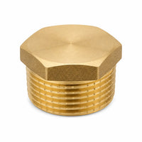 Messing-Gewindefitting Stopfen AG – 3/8", 1/2", 3/4", 1", 1 1/4", 1 1/2"