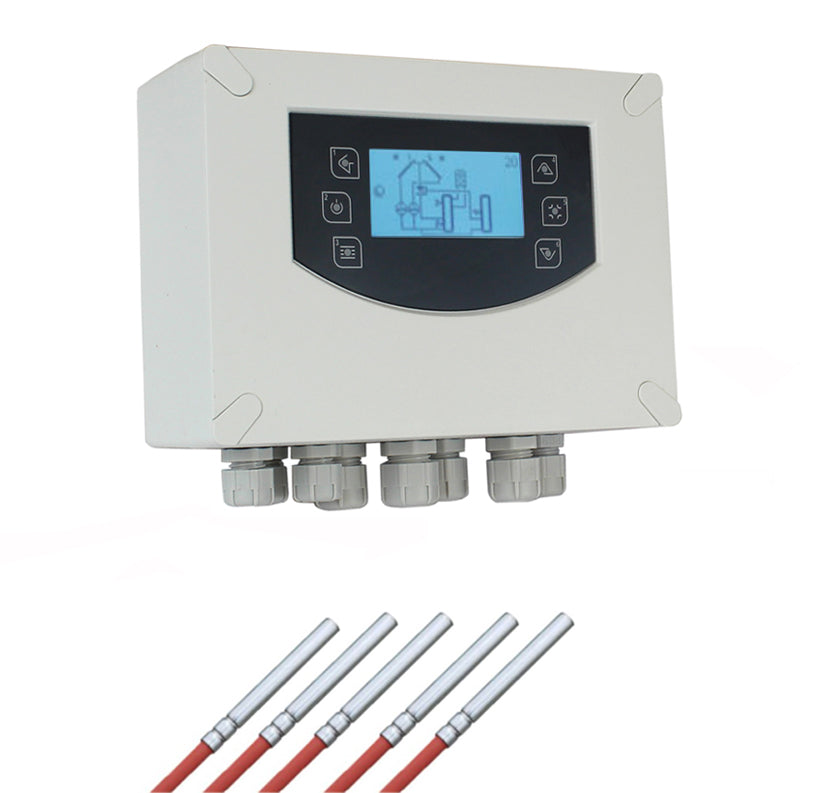 Environ Tsol600 inBox Solarsteuerung / Temperatur-Differenzregler mit Fühlerset