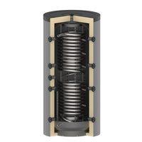 TSP 500 – Hygienespeicher 500 Liter – Edelstahl-Wellrohrwärmetauscher