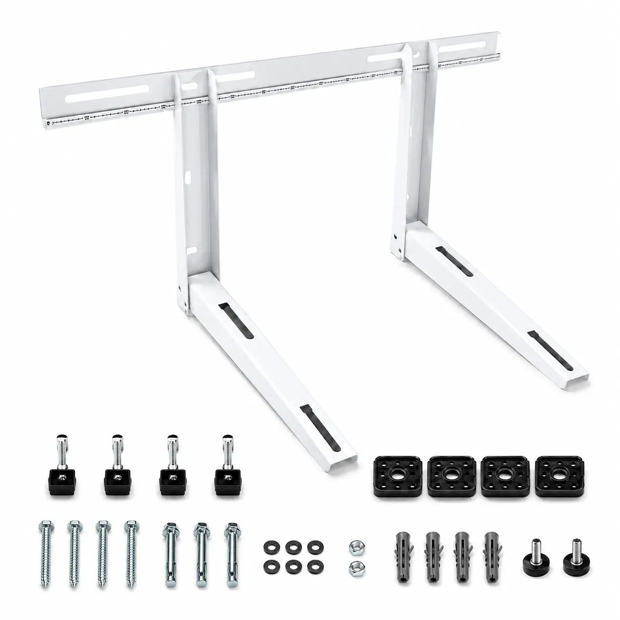 Wandkonsole für Klimaanlage / Wärmepumpe – mit Levelsystem, bis 180 kg