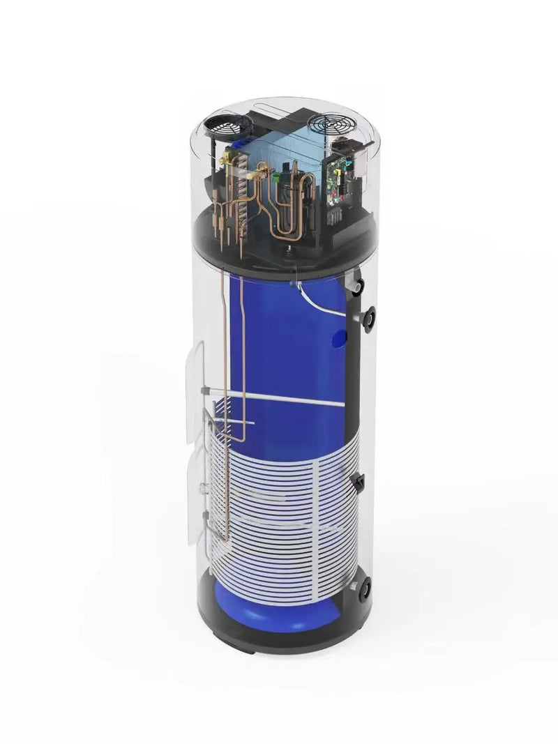 Pompa di calore per acqua sanitaria AquaBoost A+ 200l montaggio a pavimento