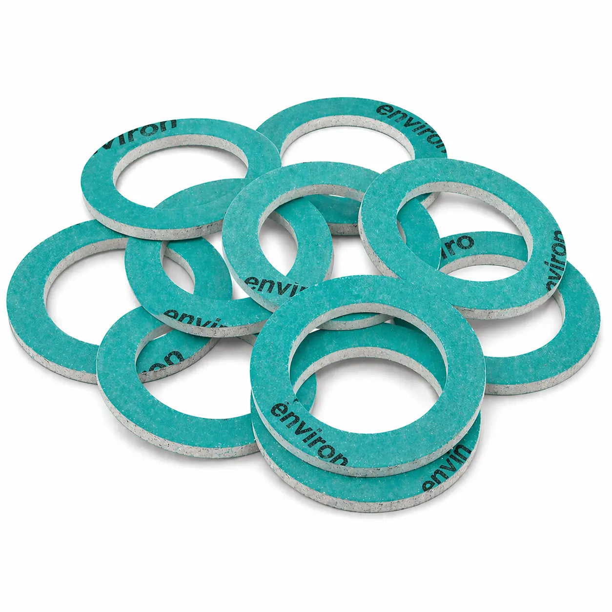 Flachdichtung 1/2" DN15 – 11×18×2 mm – Heizung, Solar, Trinkwasser – 10er Set