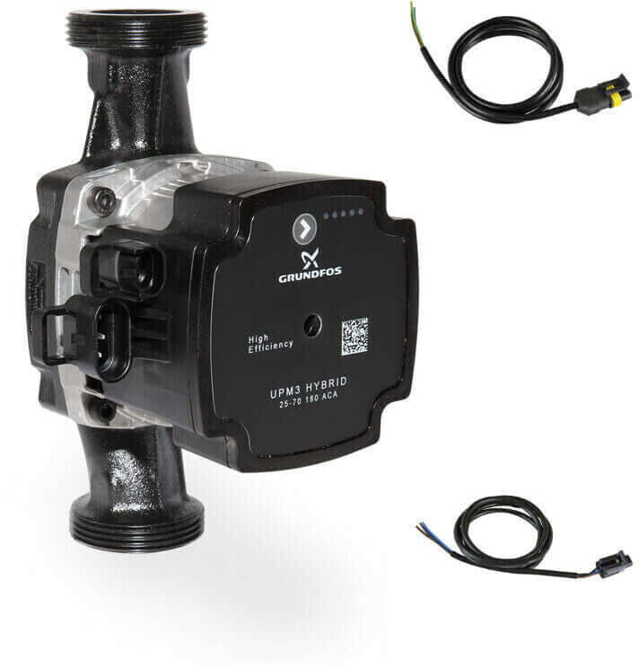 Grundfos UPM3 Hybrid 25-70 180 | Hocheffizienzpumpe mit PWM
