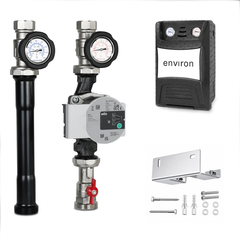 Groupe de pompes de circuit de chauffage ProfiMix direct, avec Wilo Para STG 25/8-75