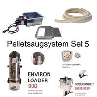 Environ Pelletsaugsystem Set 5 - Pellet entnahme durch motorisierte Düse