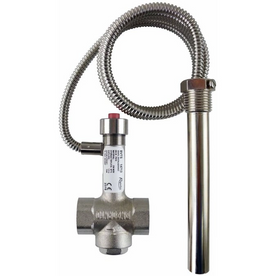 Thermische Ablaufsicherung BVTS 97°C – 3/4" vernickelt mit Fernfühler 1,3 m