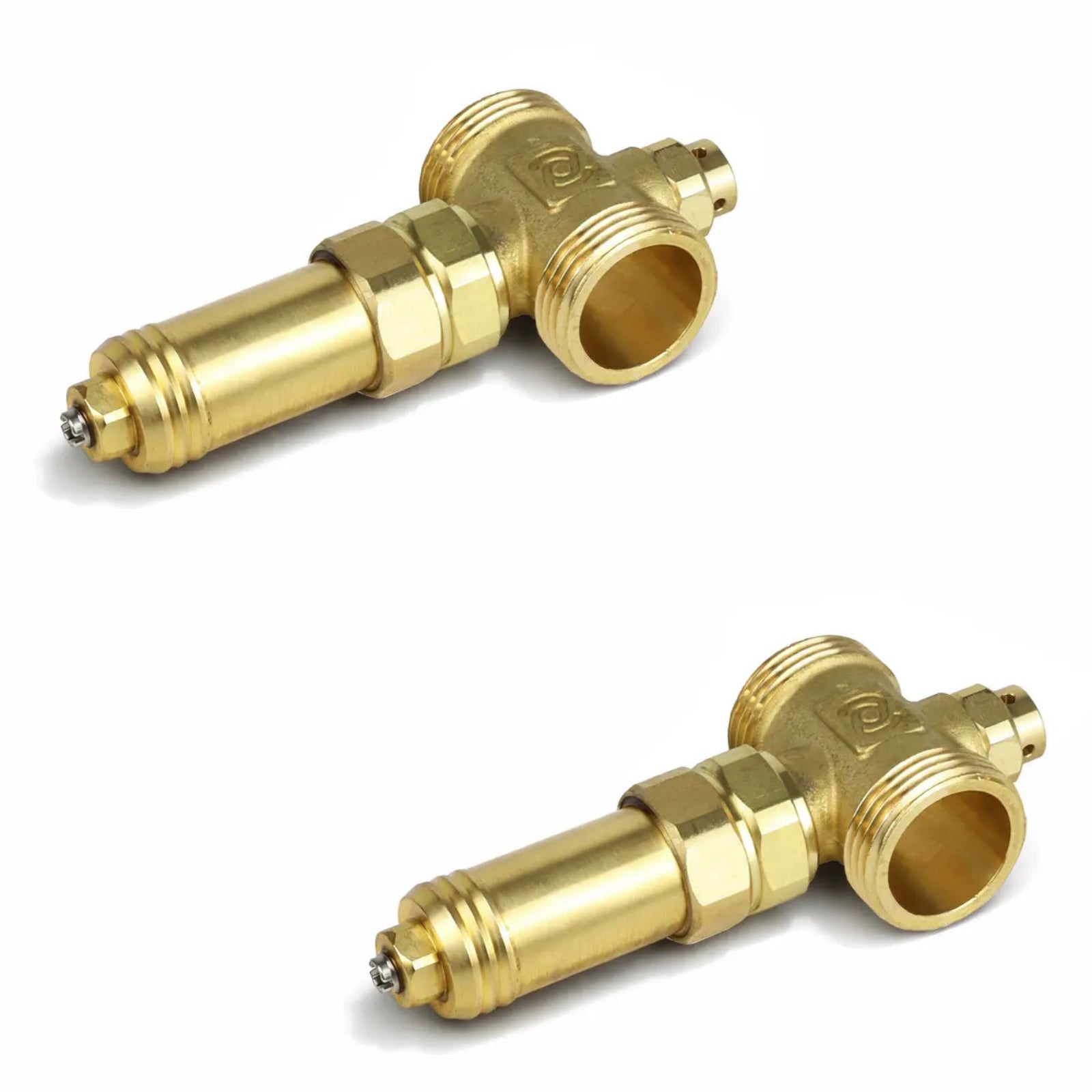 2x Frostschutzventil 1 1/4" AG / DN32 Frostschutz für Wärmepumpen, selbstöffnend