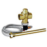 Soupape de sécurité à décharge thermique Caleffi 543 - filetage femelle 3/4" - max. 10 bar - 95 °C - 543503