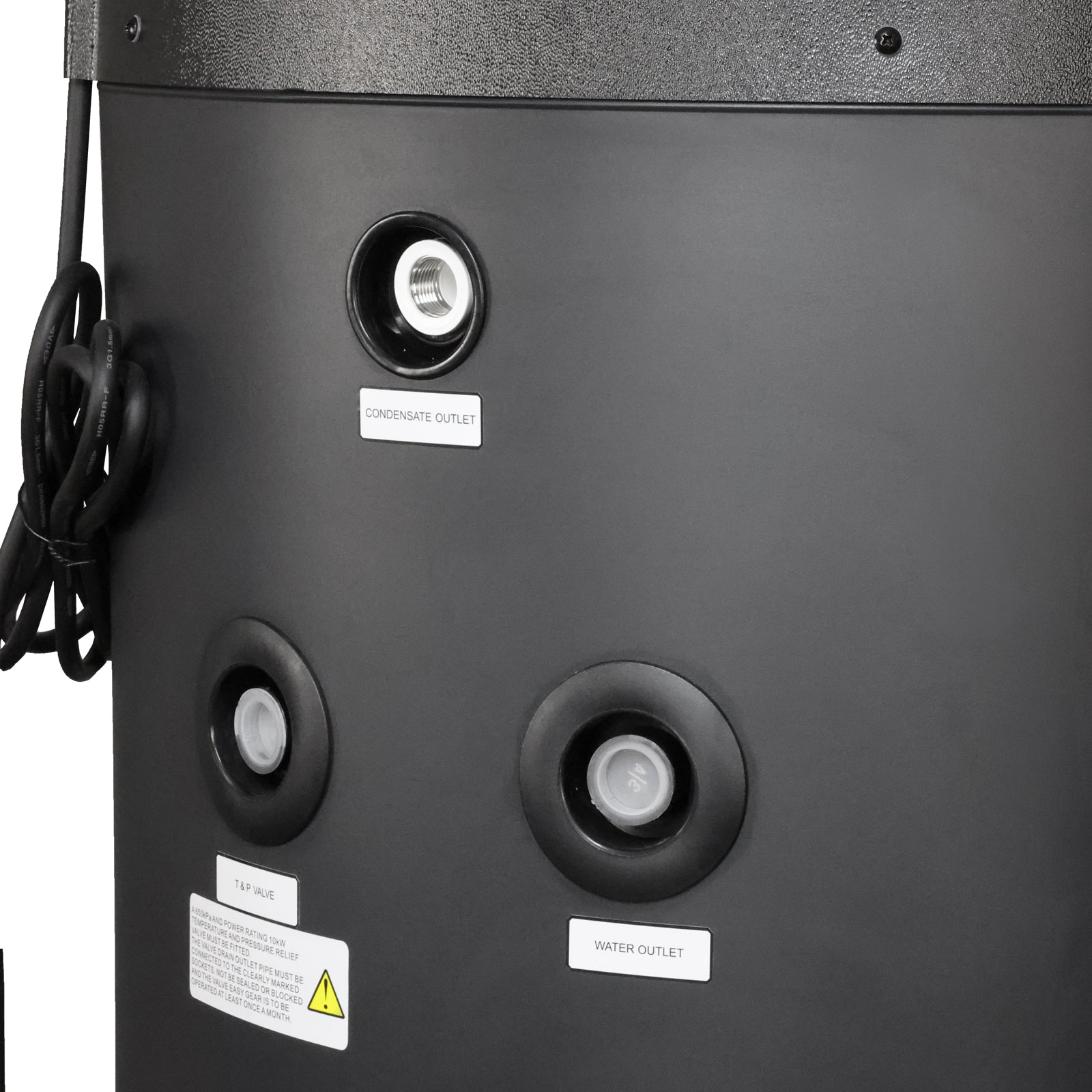 Bomba de calor para agua sanitaria AquaBoost A+ 200l para montaje en suelo