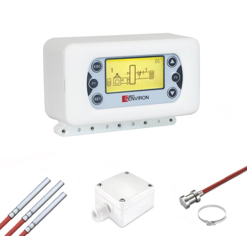 ProfiMix Heizkreispumpengruppe mit Drei-Wege-Mischer, END05 Stellmotor und Hocheffizienzpumpe mit Clima500 Regelung