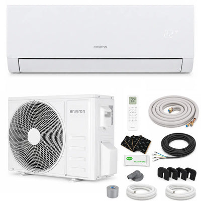 ClimaBoost A+++ Split Klimaanlage Quick Connect 9.000 BTU (2,6 kW) Komplettset