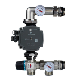Juego de regulación de valor fijo M058 VTG 20-55°C con bomba de alta eficiencia Grundfos UPM3 Hybrid 25/7