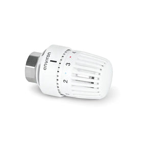 Thermostatkopf Universal 7-28°C 1-5, Flüssig-Fühler M30 x 1,5 weiß mit Nullstellung 1011465