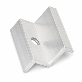 Collier de serrage universel en aluminium pour modules de 35 mm