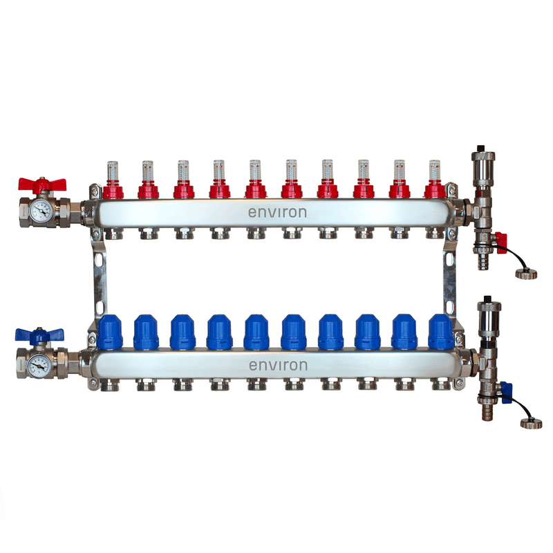 Festwertregelset M059 mit Wilo Para 25/6 Hocheffizienzpumpe und Heizkreisverteiler und Zubehör