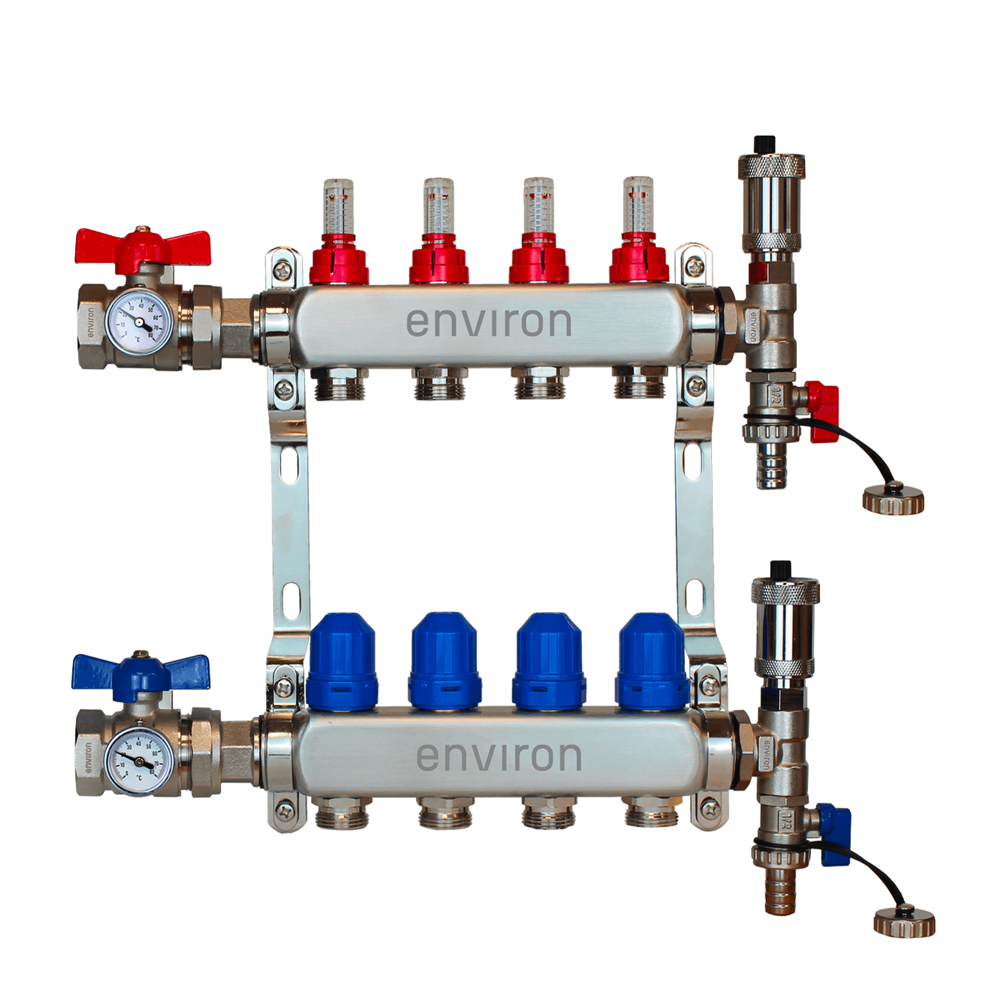 Festwertregelset M058 mit EcoStar 25/6 Hocheffizienzpumpe und Heizkreisverteiler und Zubehör