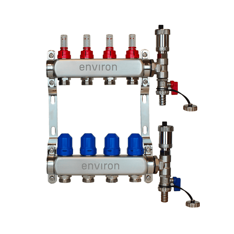 Festwertregelset M059 mit Wilo Para 25/6 Hocheffizienzpumpe und Heizkreisverteiler und Zubehör