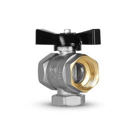 Magnet-Kugelhahn 1 1/4" DN32 – mit Filter & Magnet