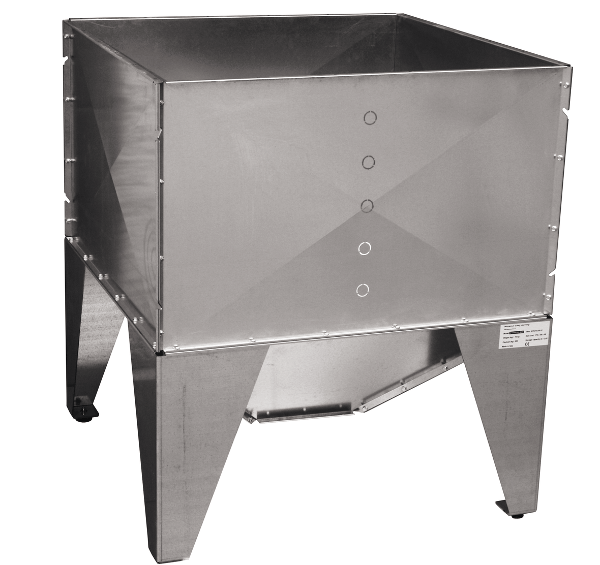Pellet storage with hopper base Midi DELUXE 660