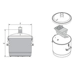 Dust collector Mini-DUSTLESS