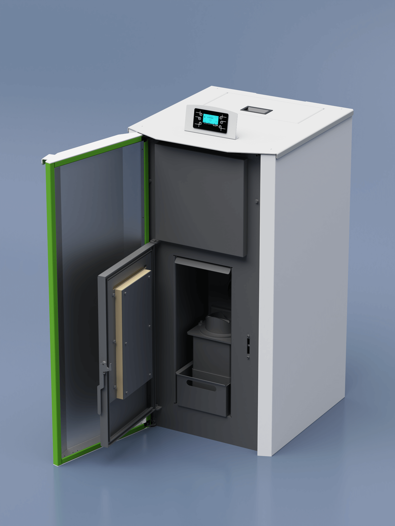 A++ MiniPellet Pelletkessel 12 - 30 kW kompakte Bauweise