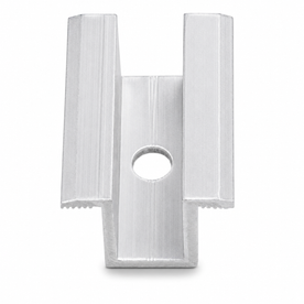 Pince centrale universelle en aluminium pour modules de 30 à 50 mm