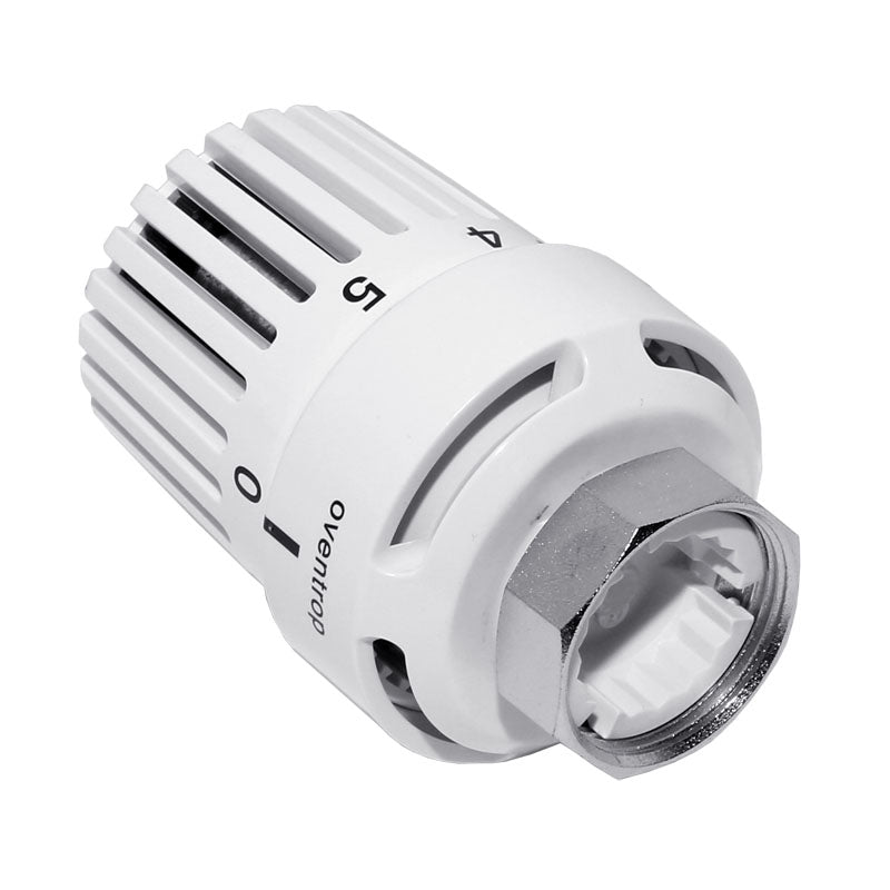 Oventrop Thermostat "Uni LH"7-28 C, 0 * 1-5, Flüssig-Fühler M 30 x 1,5 weiß 1011465