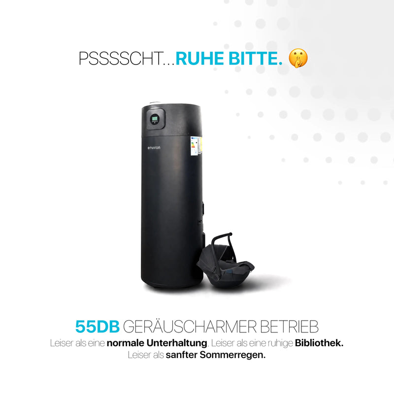 Pompa di calore per acqua sanitaria AquaBoost A+ 200l montaggio a pavimento