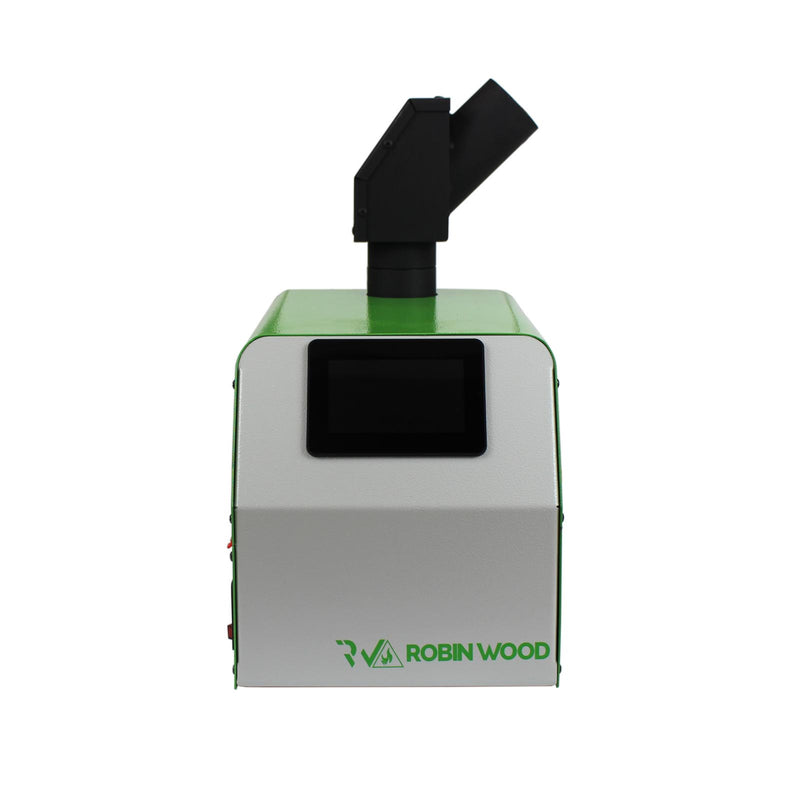 Robin Wood RW 8–35 kW Pelletbrenner-Set – mit 300 L Beistelltank, Förderschnecke & Flansch