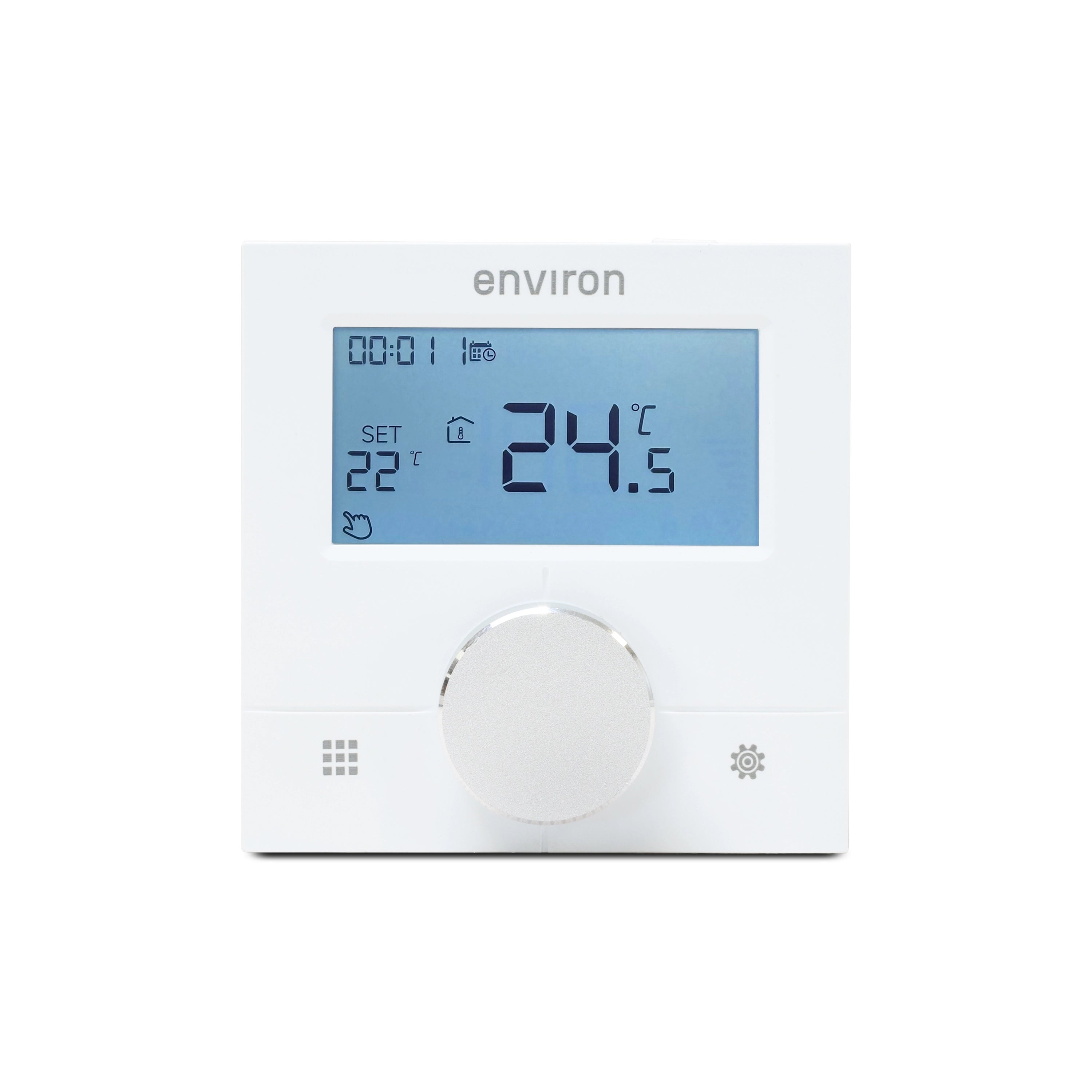 Raumthermostat ENRTH2 Unterputz 230V – digital, Wochenprogramm, Heizen & Kühlen