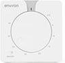 environ Raumthermostat ENRTH1 Unterputz 230V – mechanisch, 5–40°C, mit LED & ON/OFF-Schalter