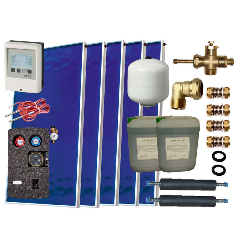 Solaranlage Komplettpaket Solarthermie