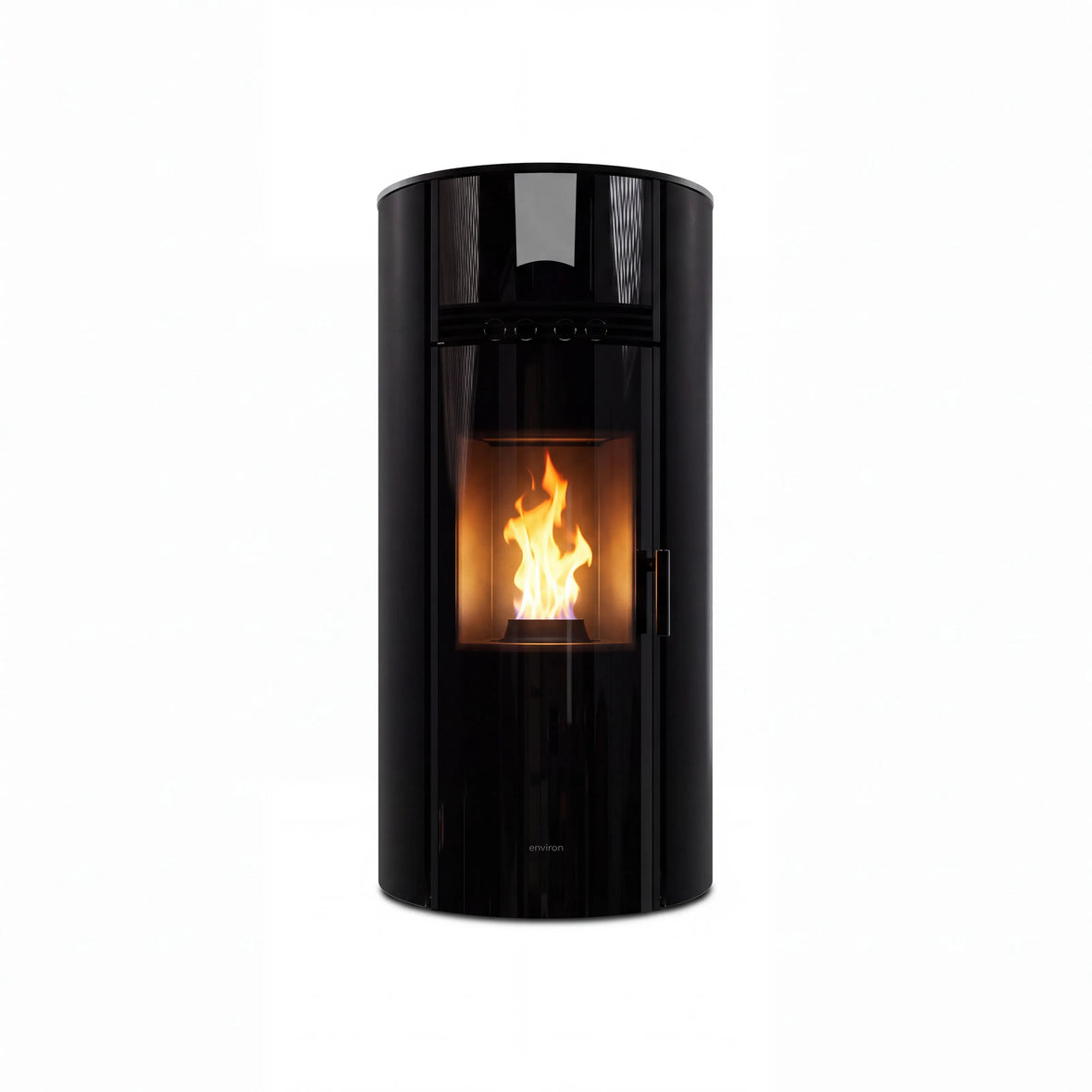 AquaFlame Style 15 Samt-Schwarz – wasserführender Pelletofen 15 kW