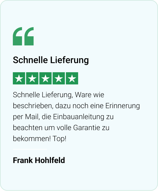 Trustpilot Bewertung